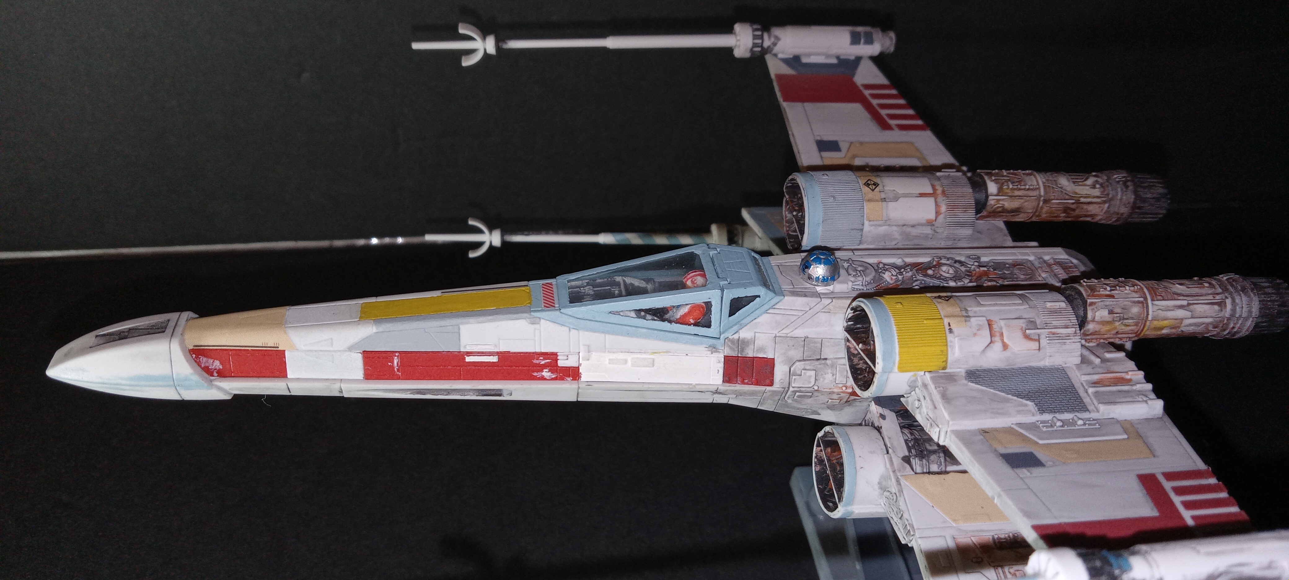 X-Wing. Star Wars: The Final Trench Battle on the Death Star